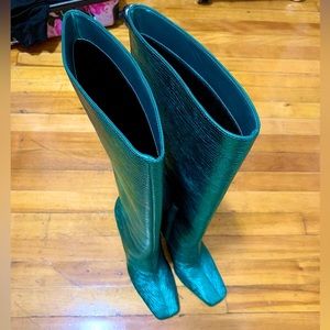 Zara Metallic Boot (New Season)